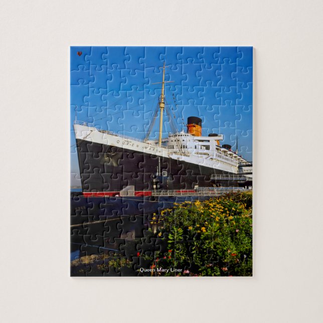 Quebra-cabeça Transatlântico Queen Mary (Vertical)