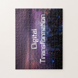 Quebra-cabeça Transformação digital para empresas