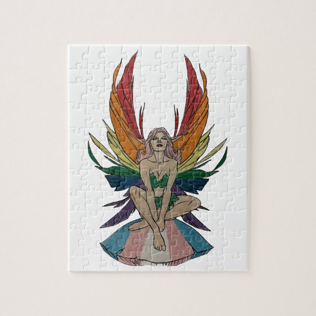 Quebra-cabeça Transgender Faerie (Vertical)