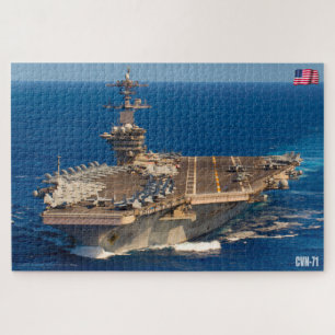 Quebra-cabeça TRANSPORTADORA AERONÁUTICA DOS EUA - CVN 71 (20x30