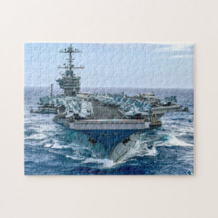 Quebra-cabeça TRANSPORTADORA AERONÁUTICA DOS EUA - CVN 75 (11x14