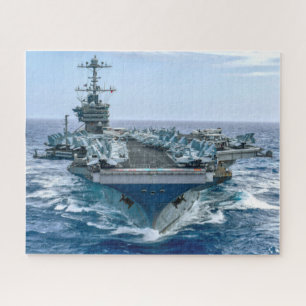 Quebra-cabeça TRANSPORTADORA AERONÁUTICA DOS EUA - CVN 75 (16x2