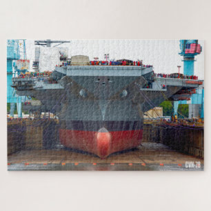 Quebra-cabeça TRANSPORTADORA AERONÁUTICA DOS EUA - CVN 78 (20x30