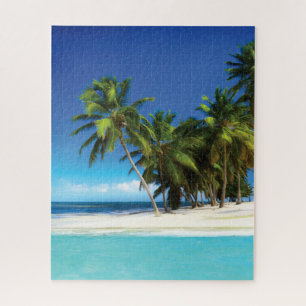 Quebra-cabeça Travesseiro decorativo de praia exótico