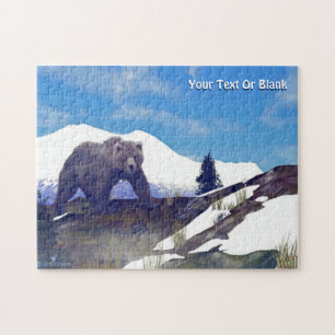 Quebra-cabeça Treeline Grizzly