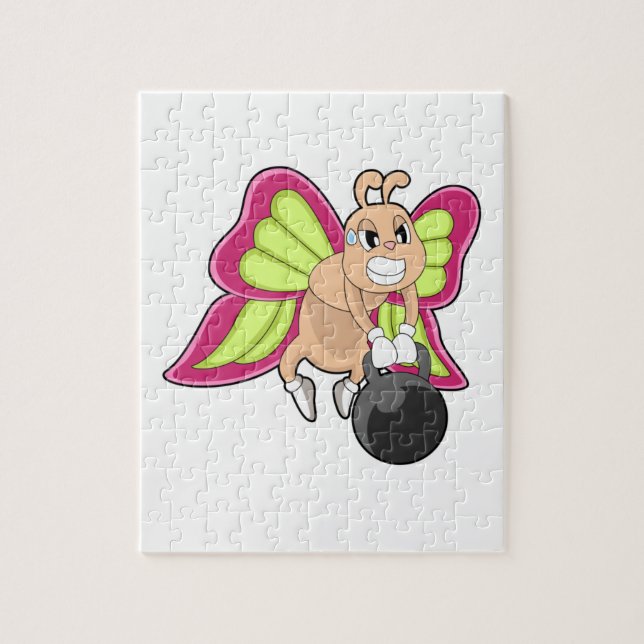 Quebra-cabeça Treino de reforço da borboleta Dumbbell (Vertical)