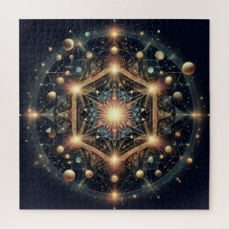 Quebra-cabeça Treliça Celestial