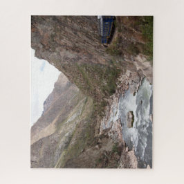 Quebra-cabeça Trem do trilho do Inca a Machu Picchu em Peru