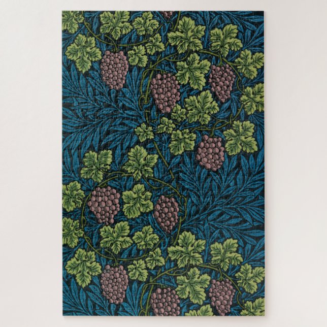 Quebra-cabeça Trepadeira (por William Morris) (Vertical)