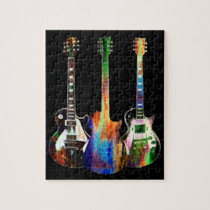Quebra-cabeça Três Guitarras