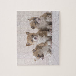 Quebra-cabeça Três Welsh Corgi