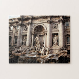 Quebra-cabeça Trevi Fountain Roma Itália Viagem
