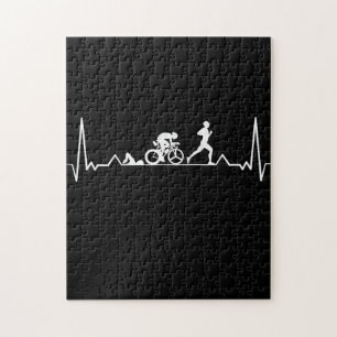 Quebra-cabeça Triathlon Heartbeat