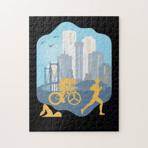 Quebra-cabeça Triathlon, Urbano, Estilo de Vida e Cidade