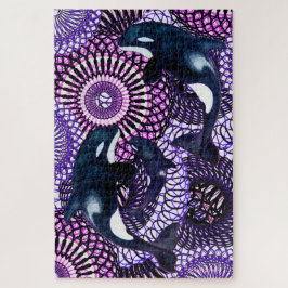 Quebra-cabeça Tribal Orca