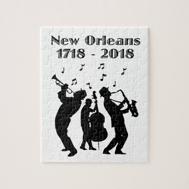 Quebra-cabeça Tricentenário histórico de Nova Orleans (Vertical)