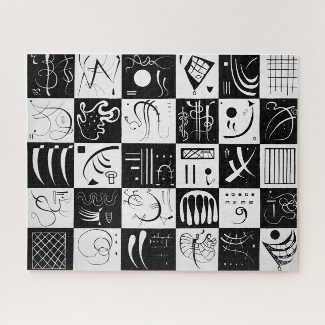 Quebra-cabeça Trinta | Wassily Kandinsky | (Horizontal)