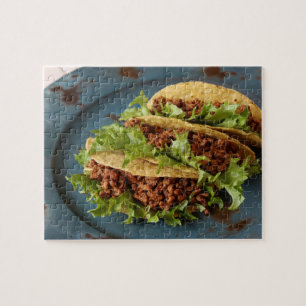 Quebra-cabeça Trio do Taco saboroso