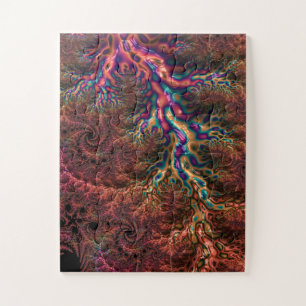 Quebra-cabeça Trippy Fractal