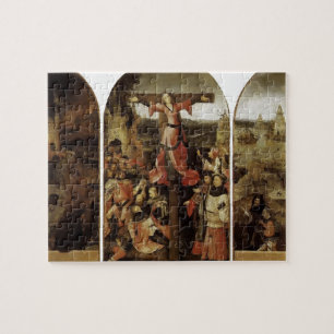 Quebra-cabeça Triptych do St. Liberata de Hieronymus Bosch-