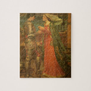 Quebra-cabeça Tristan e Isolda por John William Waterhouse