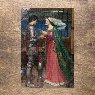 Quebra-cabeça Tristan e Isolde por John William Waterhouse