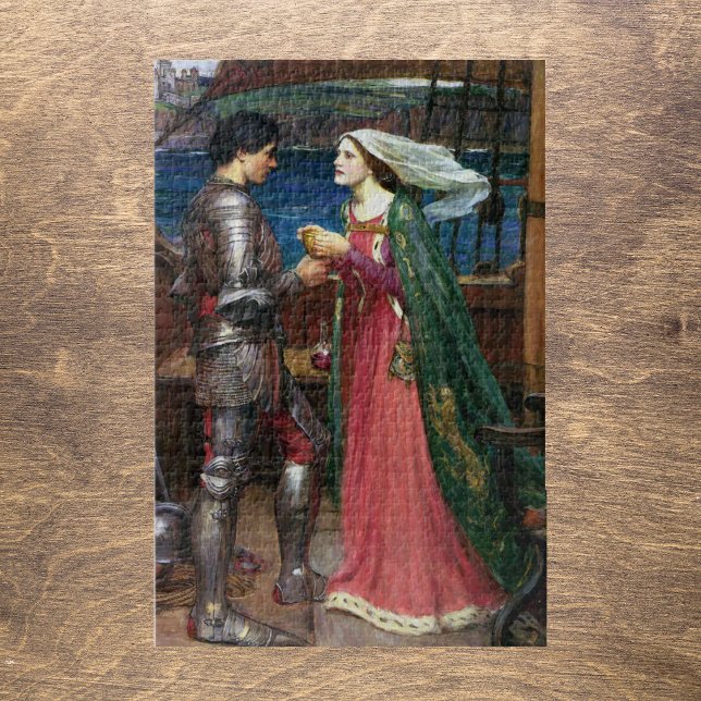 Quebra-cabeça Tristan e Isolde por John William Waterhouse (Criador carregado)