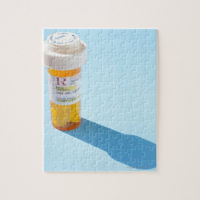 Quebra-cabeça Triturar o cheio da medicação (Vertical)