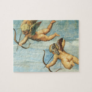 Quebra-cabeça Triunfo de Galatea Anjos detalhe por Raphael Sanzi