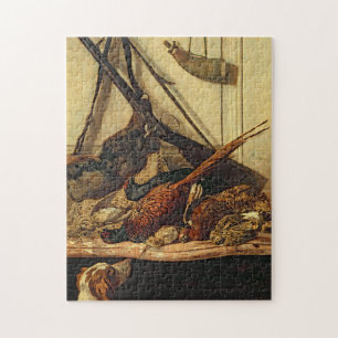 Quebra-cabeça Troféus de caça Monet Fine Art