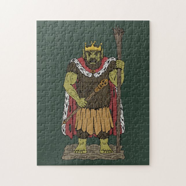 Quebra-cabeça Troll Rei (Vertical)