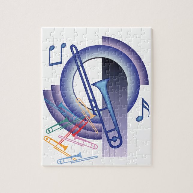 Quebra-cabeça Trombone de Deco (Vertical)