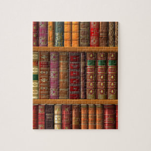 Quebra-cabeça Trompe - l ' oeil "biblioteca francesa "