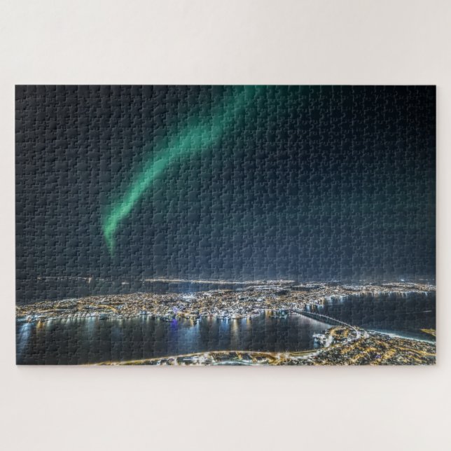 Quebra-cabeça Tromso Aurora (Horizontal)