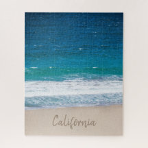 Tropical Blue Ocean Ondas Costeiras da Califórnia