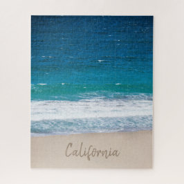 Quebra-cabeça Tropical Blue Ocean Ondas Costeiras da Califórnia