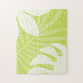 Quebra-cabeça Tropical de Pássaro Verde Difícil