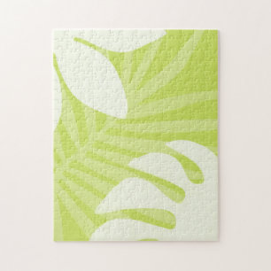 Quebra-cabeça Tropical de Pássaro Verde Difícil