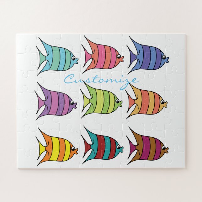 Quebra-cabeça Tropical Peixe Tropical Thunder_Cove multicolor (Horizontal)