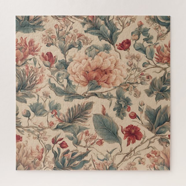 Quebra-cabeça Tropical Vintage (Vertical)