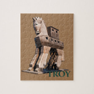 Quebra-cabeça Troy. Cavalo de Troia