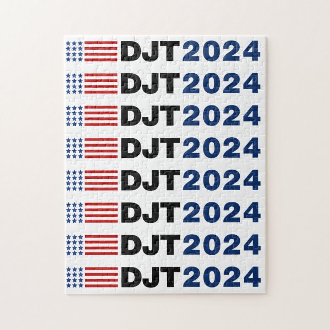 Quebra-cabeça Trump 2024 DJT (Vertical)