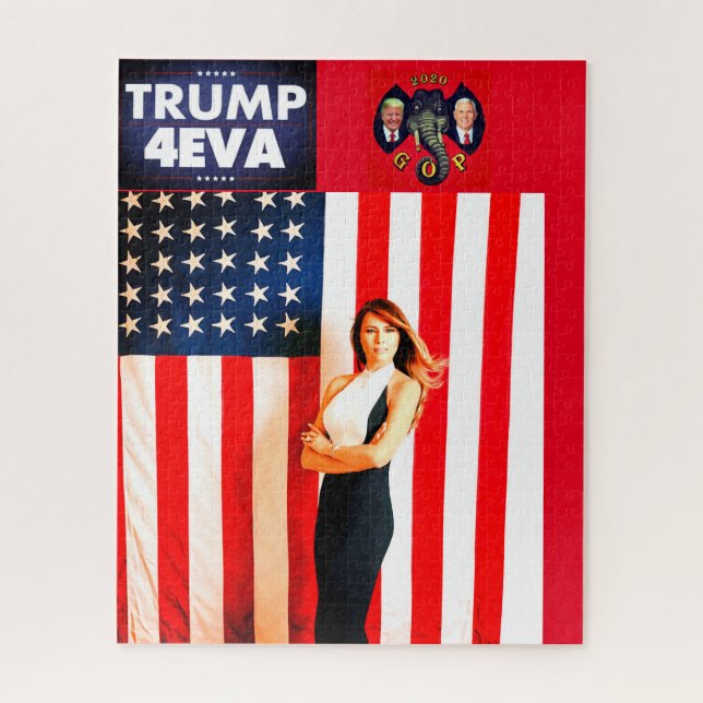 QUEBRA-CABEÇA TRUMP 4EVA (Vertical)