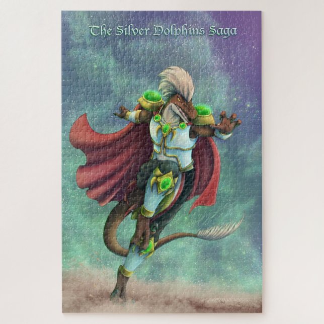 Quebra-cabeça TSDS: Justin Arisdale Cobrir Art Solo Earth (Vertical)