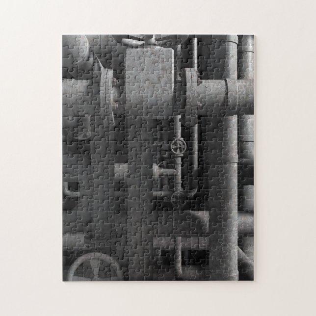 Quebra-cabeça Tubulações e válvulas (Vertical)