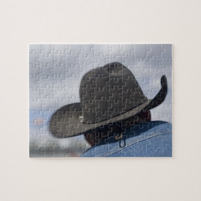 Quebra-cabeça Tucson, Arizona. Chapéus de cowboy em uso no (Horizontal)