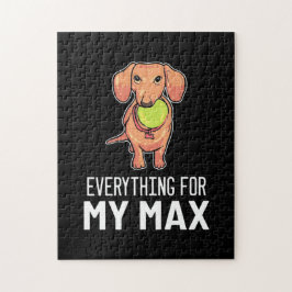 Quebra-cabeça Tudo Pelo Meu Dachshund