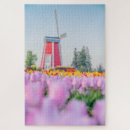 Quebra-cabeça Tulip e Windmill