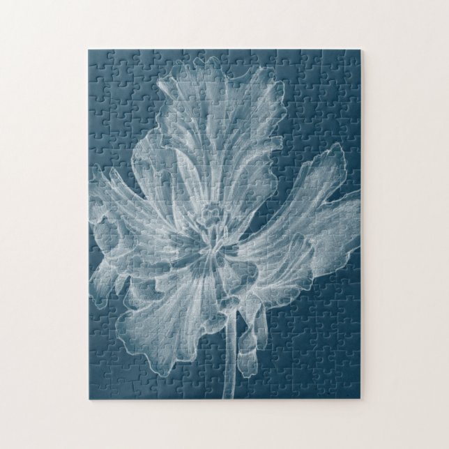 Quebra-cabeça Tulipa II monocromática (Vertical)