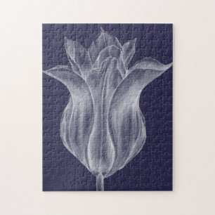 Quebra-cabeça Tulipa III monocromática